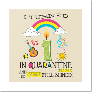 Quarantine 1st Birthday 2020 Posters and Art